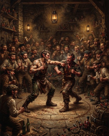 Elf Fight Club — There is no Elf Fight Club.