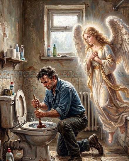 The Power of Prayer — Some jobs require faith. This one required both.