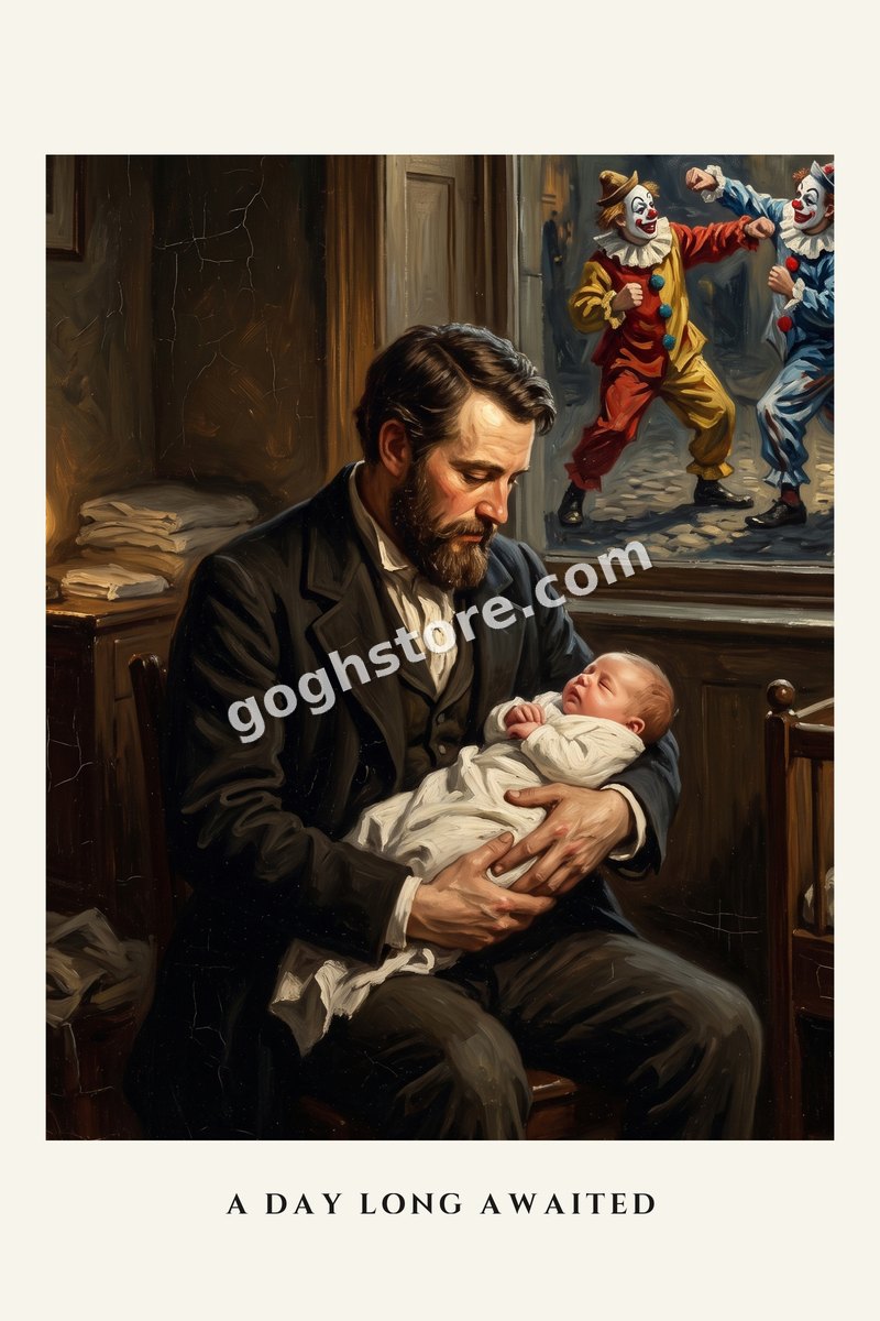A Day Long Awaited — He has waited years for this child. The window has other plans.