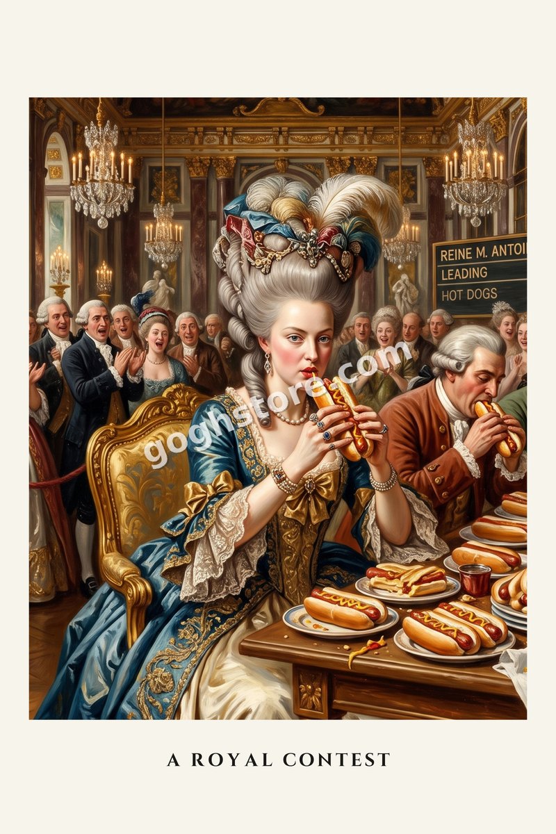 A Royal Contest — Let them eat forty-two of these in ten minutes.