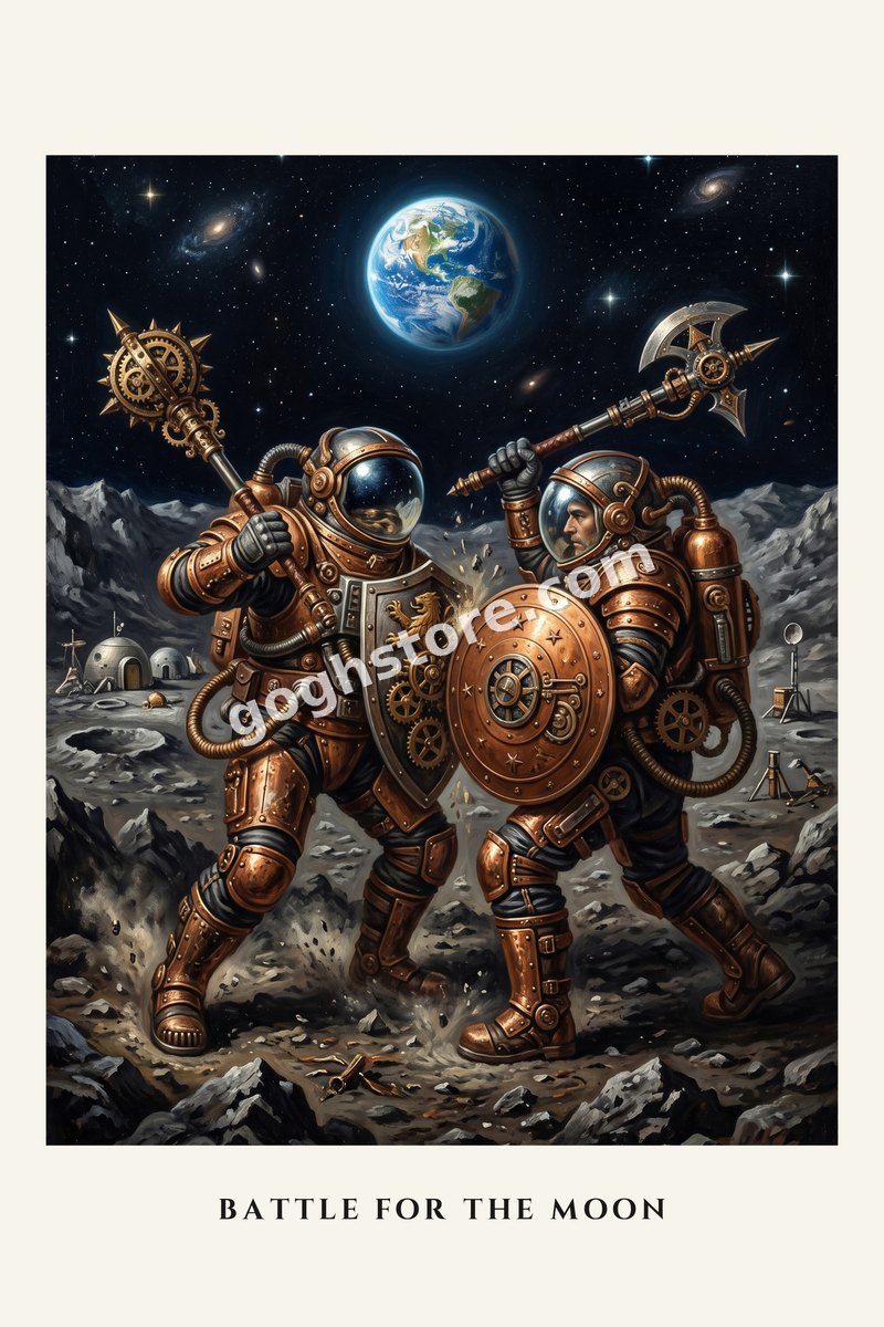 Battle for the Moon — One small step, immediately contested.