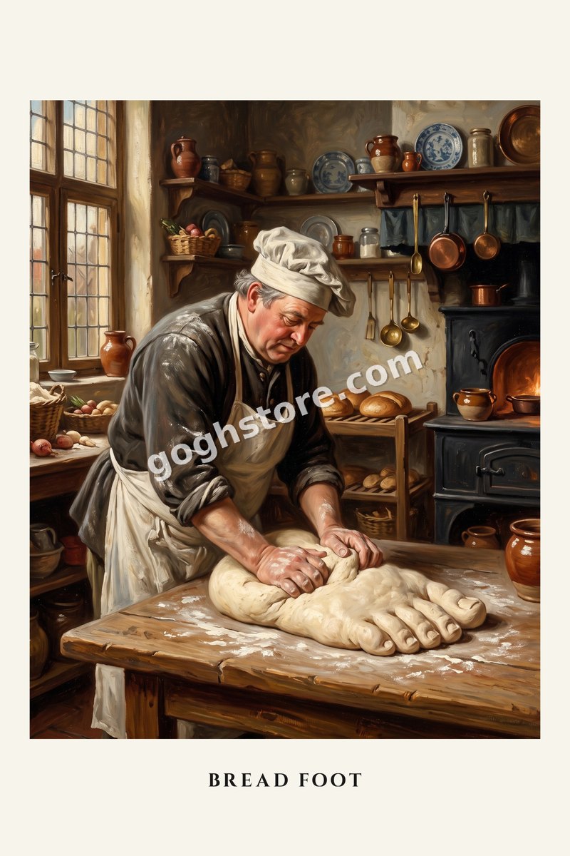 Bread Foot — Artisanal. Hand shaped. Mostly.