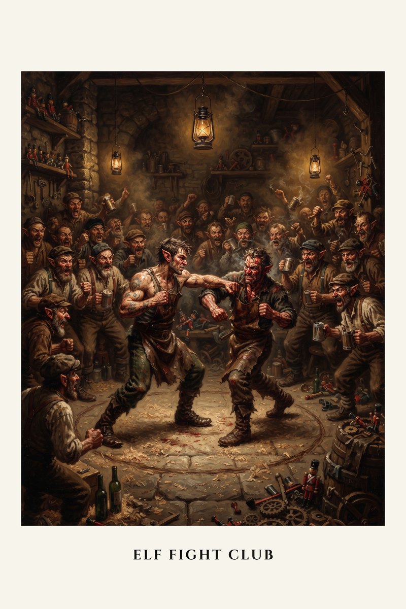 Elf Fight Club — There is no Elf Fight Club.