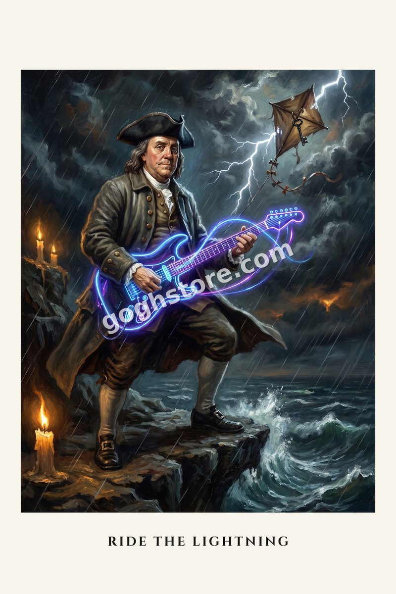 Ride the Lightning — Franklin discovers electricity, then immediately discovers what to do with it.
