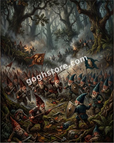 GNOME REVOLT — They have been standing in your flowerbed for years. They have been counting.