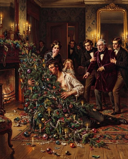 Ohh, Christmas Tree — How lovely and supple are your branches.