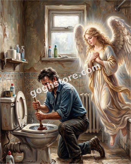 THE POWER OF PRAYER — Some jobs require faith. This one required both.